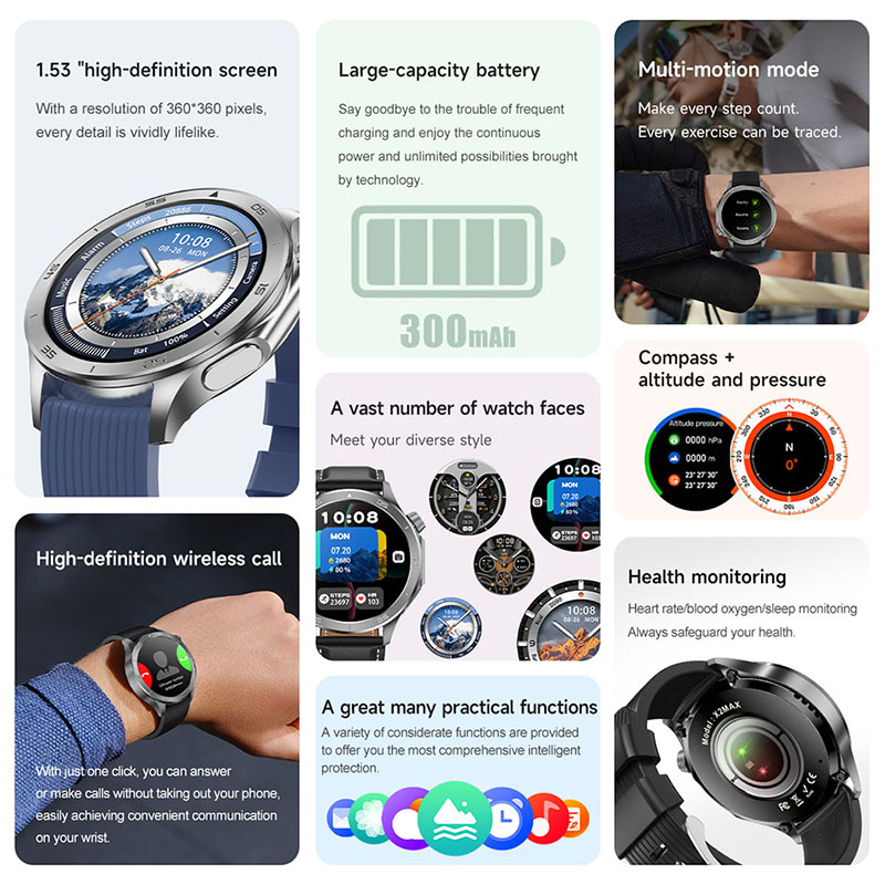 ساعة ذكية OPPO Watch X للرجال، - مراجعة Smartwatch Timex Watches For Men وسعره