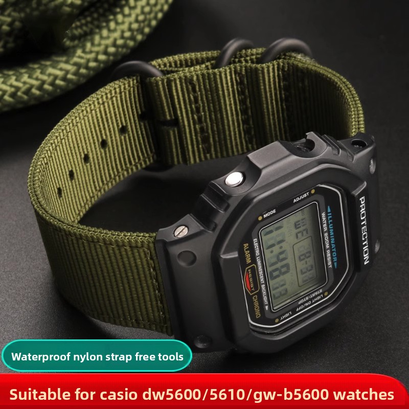 النايلون حزام ساعة اليد ل كاسي - مراجعة Casio Watch G-Shock Dw-5600 وسعره