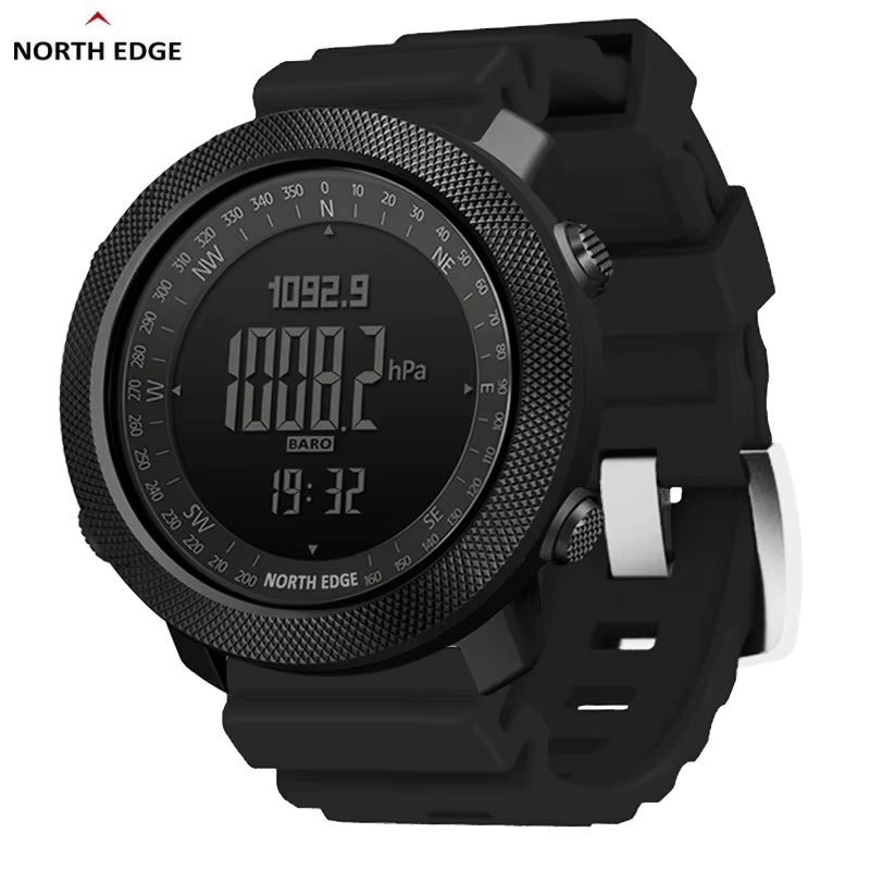NORTH EDGE ساعات للرجال APACHE - مراجعة Altimeter Compass Watch وسعره
