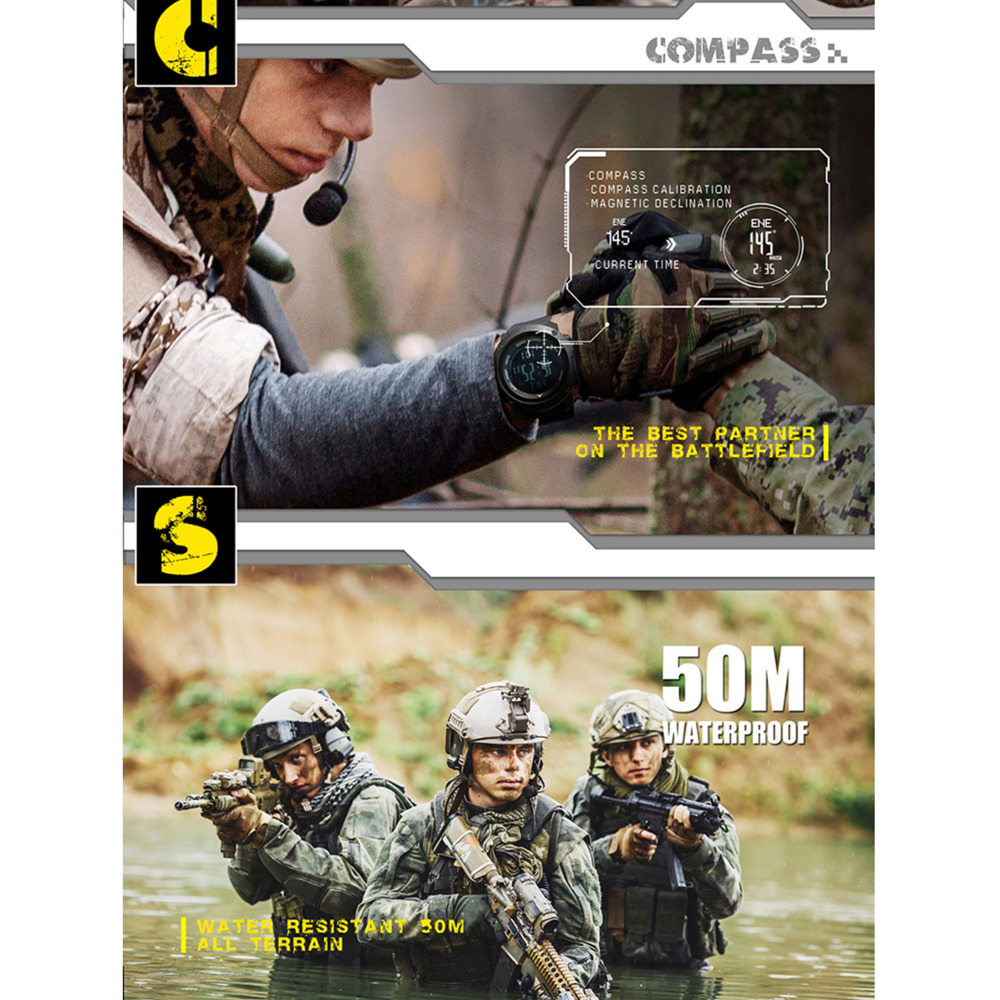 NORTH EDGE ساعات للرجال APACHE - مراجعة Altimeter Compass Watch وسعره
