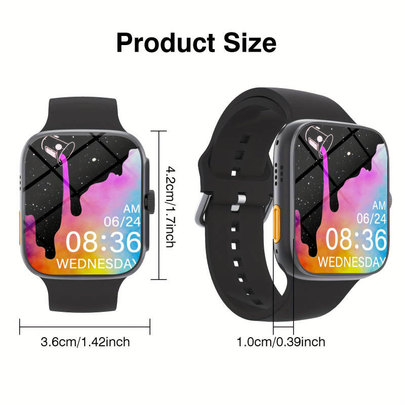 ساعة ذكية، شاشة عالية الدقة، م - مراجعة Smartwatch Watches For Men وسعره