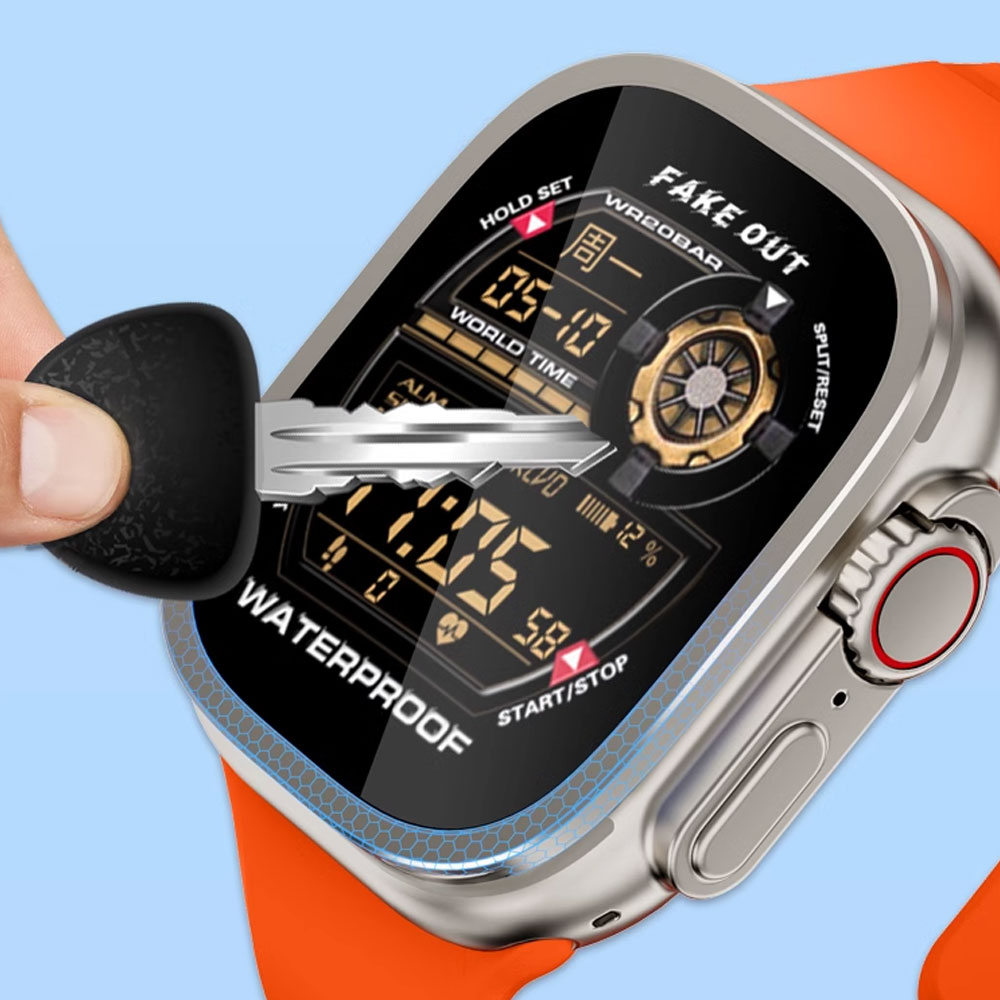 واقي شاشة لساعة أبل الترا 2 49 - مراجعة Smartwatch Watches For Men وسعره