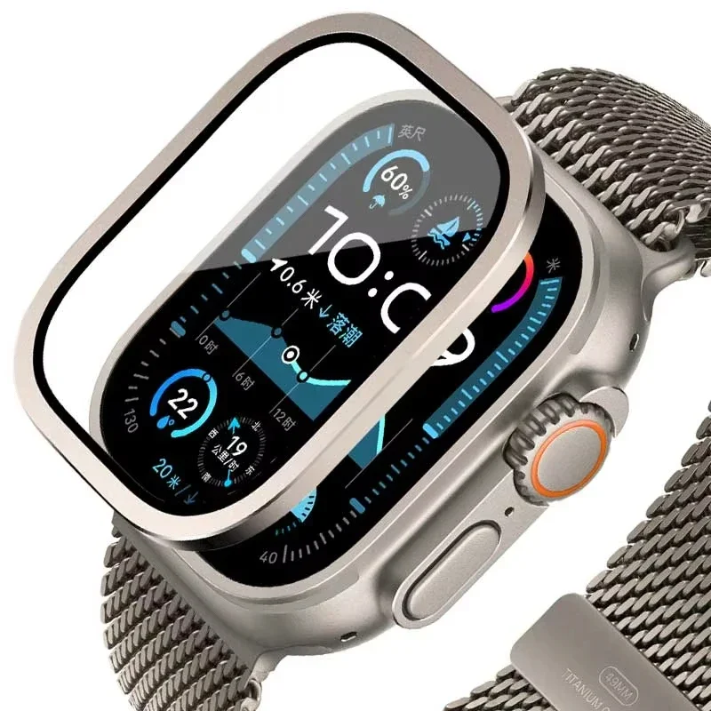 واقي شاشة لساعة أبل الترا 2 49 - مراجعة Smartwatch Watches For Men وسعره