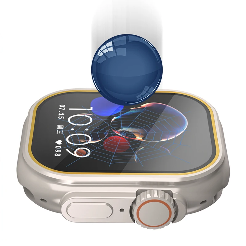 طبقة من الزجاج المقسى لساعة أب - مراجعة Watches Not Smartwatch وسعره