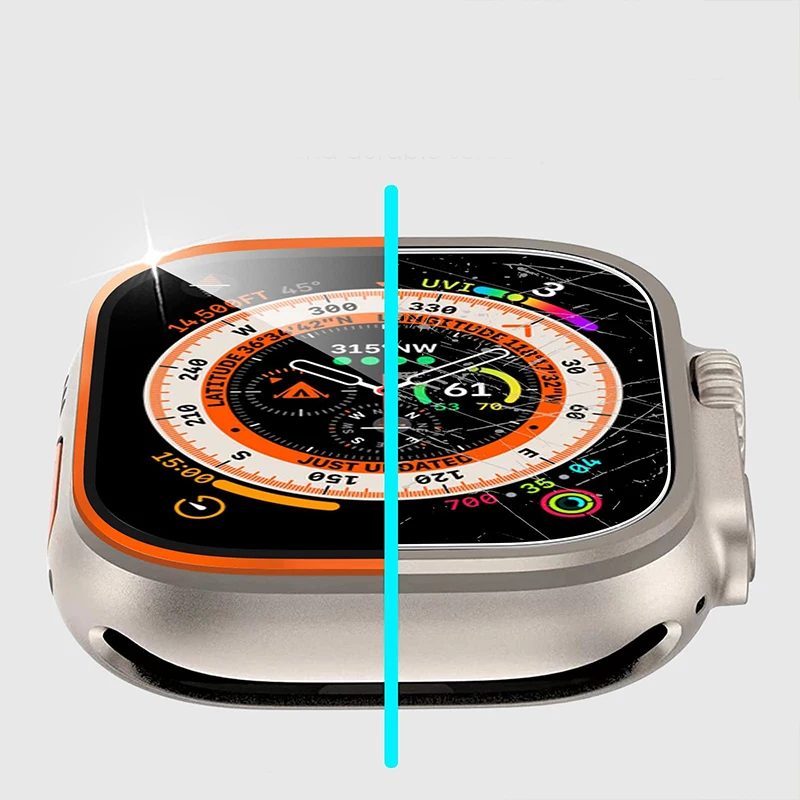 طبقة من الزجاج المقسى لساعة أب - مراجعة Watches Not Smartwatch وسعره