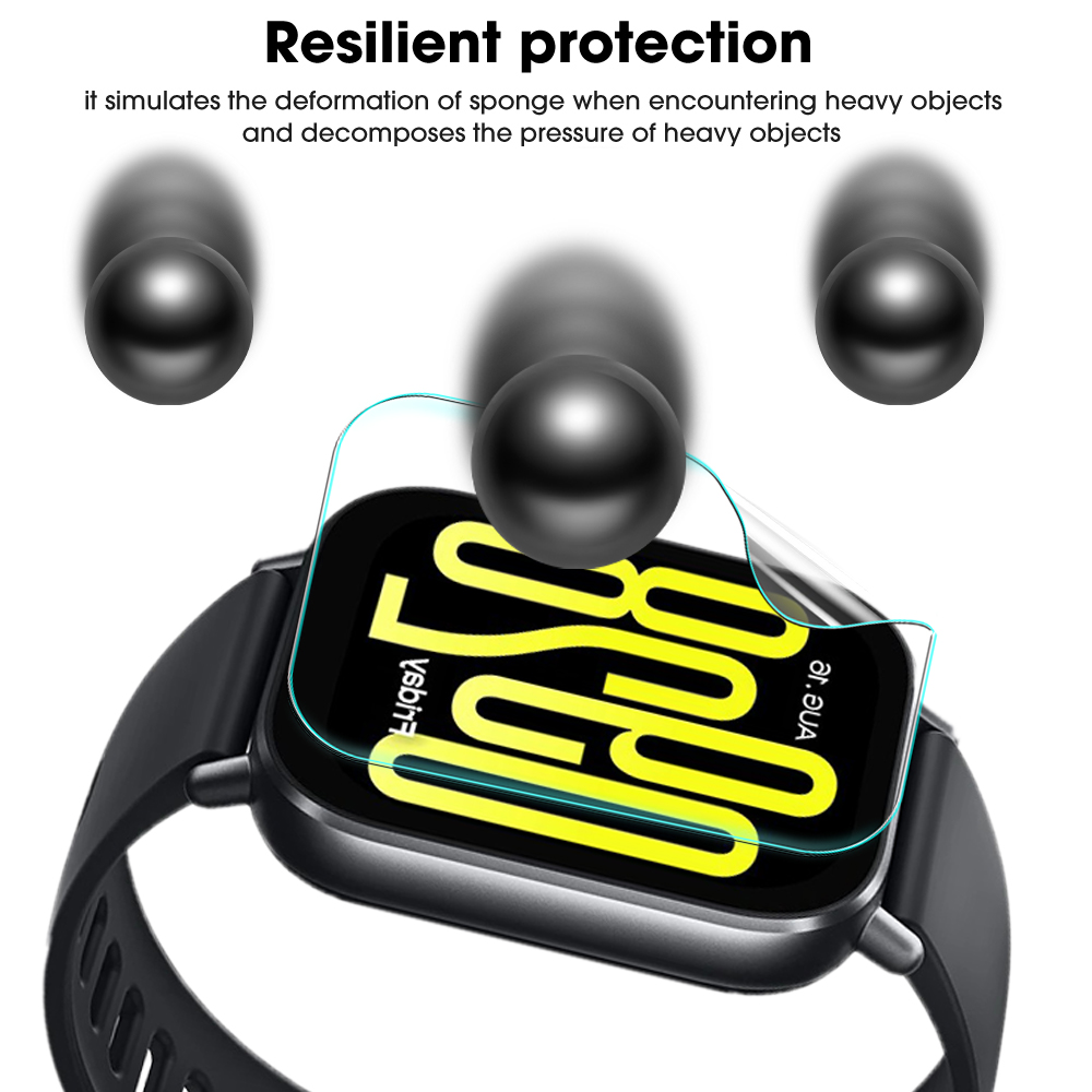 فيلم هيدروجيل لساعة Xiaomi Red - مراجعة Watches Not Smartwatch وسعره