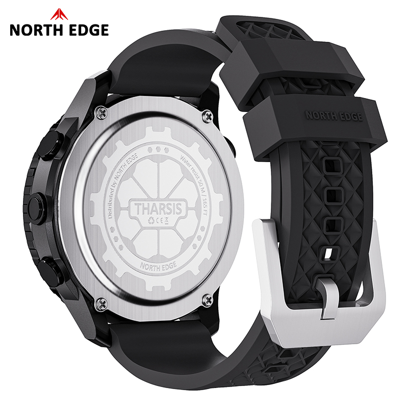 ساعة رقمية للرجال من نورث إيدج - مراجعة Altimeter Compass Watch وسعره