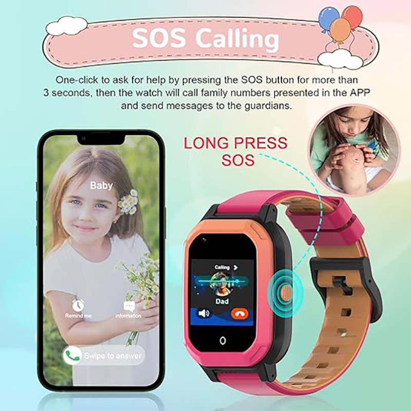 ونليكس 4G ساعة ذكية للأطفال لت - مراجعة Smartwatch Digital Watches For Kids وسعره