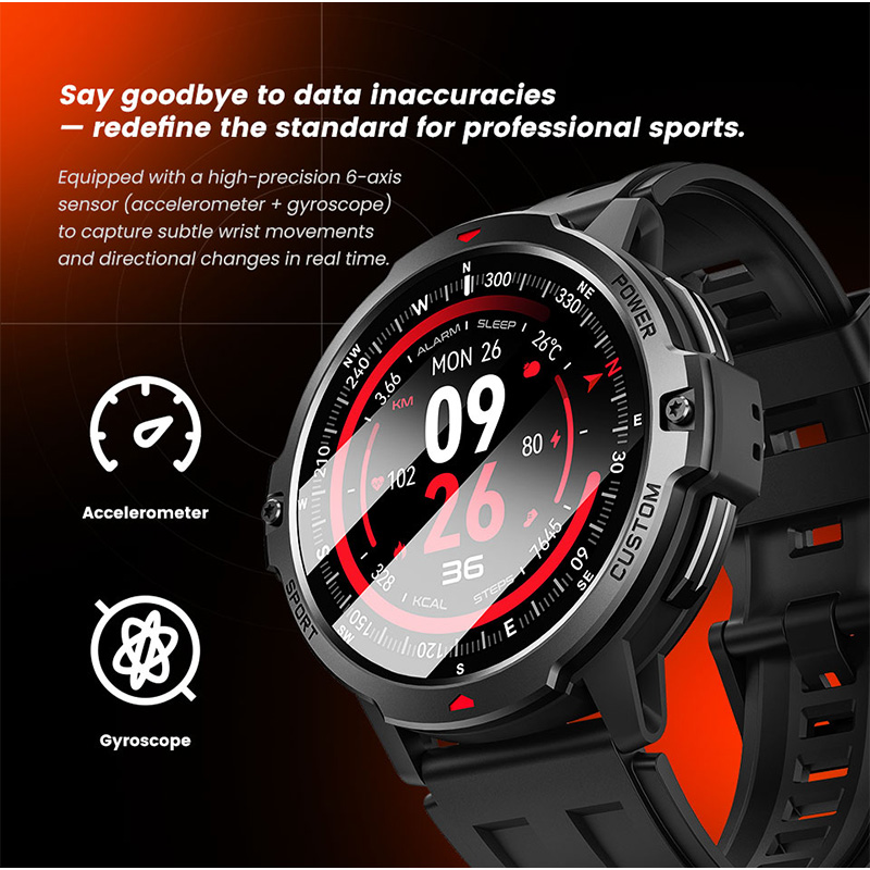 ساعة ذكية عسكرية جديدة بجيروسك - مراجعة Smartwatch Timex Watches For Men وسعره