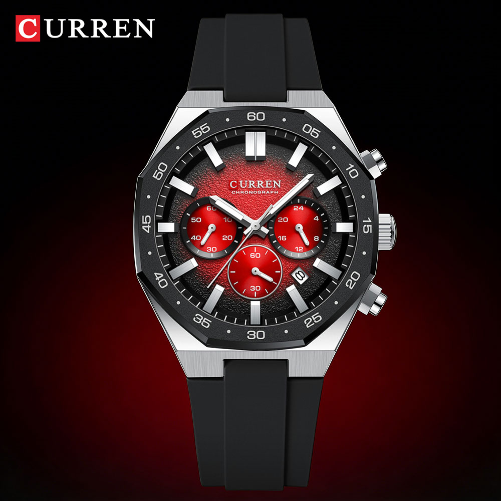 ساعة يد رياضية رجالية عصرية من - مراجعة Analog Quartz Watch وسعره