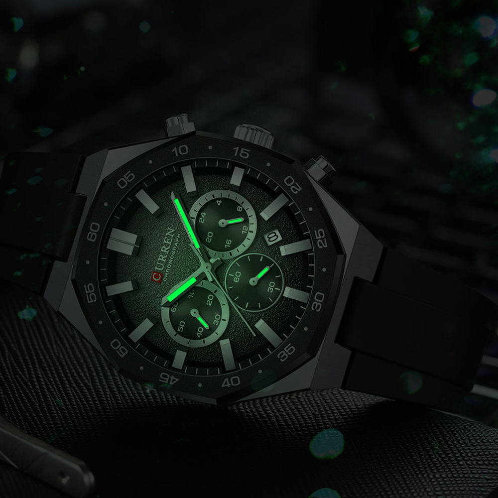 ساعة يد رياضية رجالية عصرية من - مراجعة Analog Quartz Watch وسعره