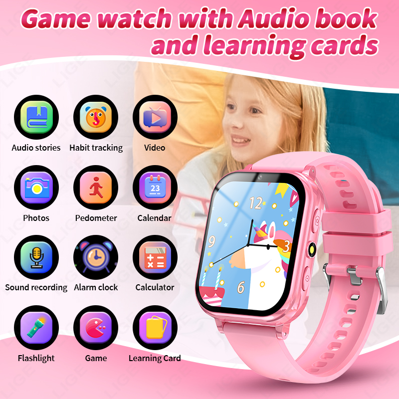 LIGE الأطفال ساعة ذكية فتاة صب - مراجعة Kids Watches Not Smartwatch وسعره