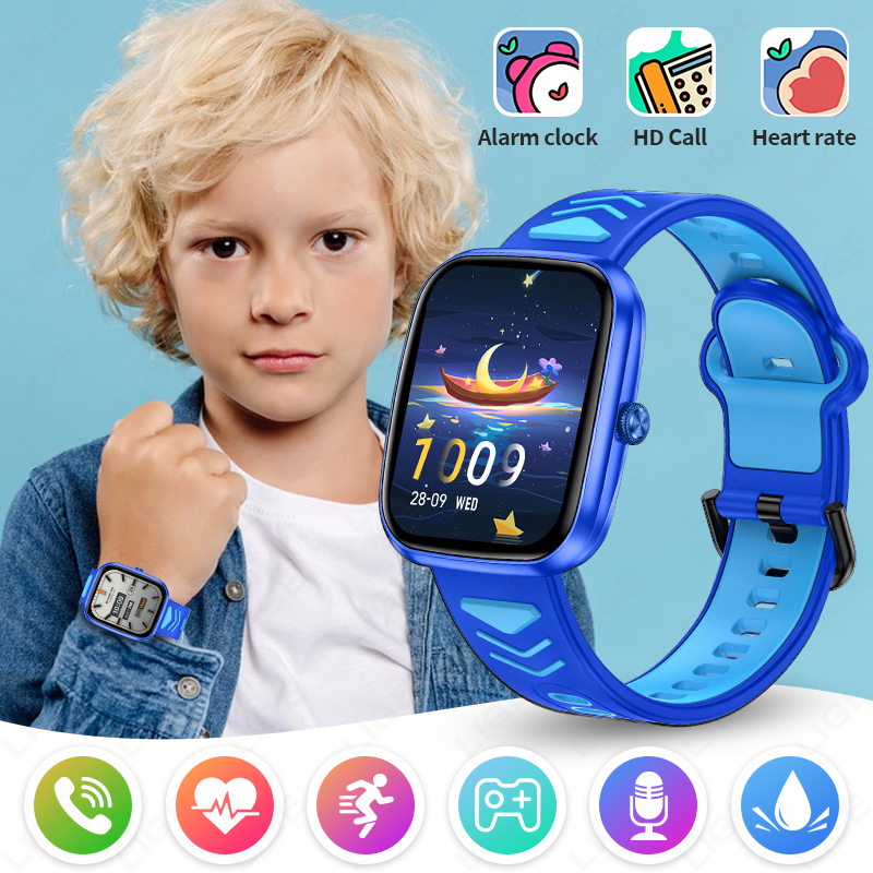ساعة ذكية للأطفال LIGE 2026 بش - مراجعة Smartwatch Digital Watches For Kids وسعره