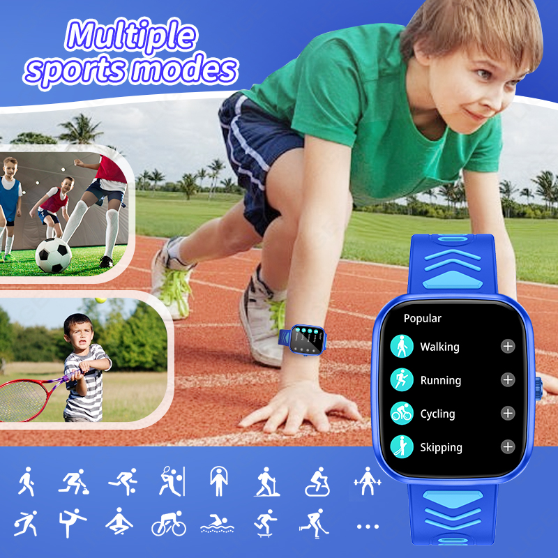 ساعة ذكية للأطفال LIGE 2026 بش - مراجعة Smartwatch Digital Watches For Kids وسعره