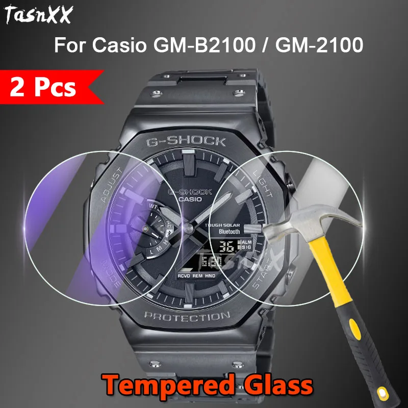 2 قطعة ل كاسيو GM-B2100 GM-210 - مراجعة Casio Watches Smartwatch وسعره