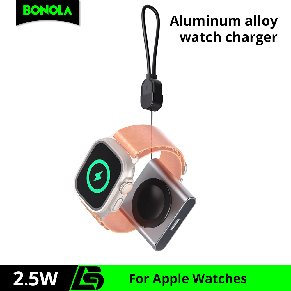 Bonola ساعة مغناطيسية شاحن لاس - مراجعة Smartwatch Watches For Iphone وسعره