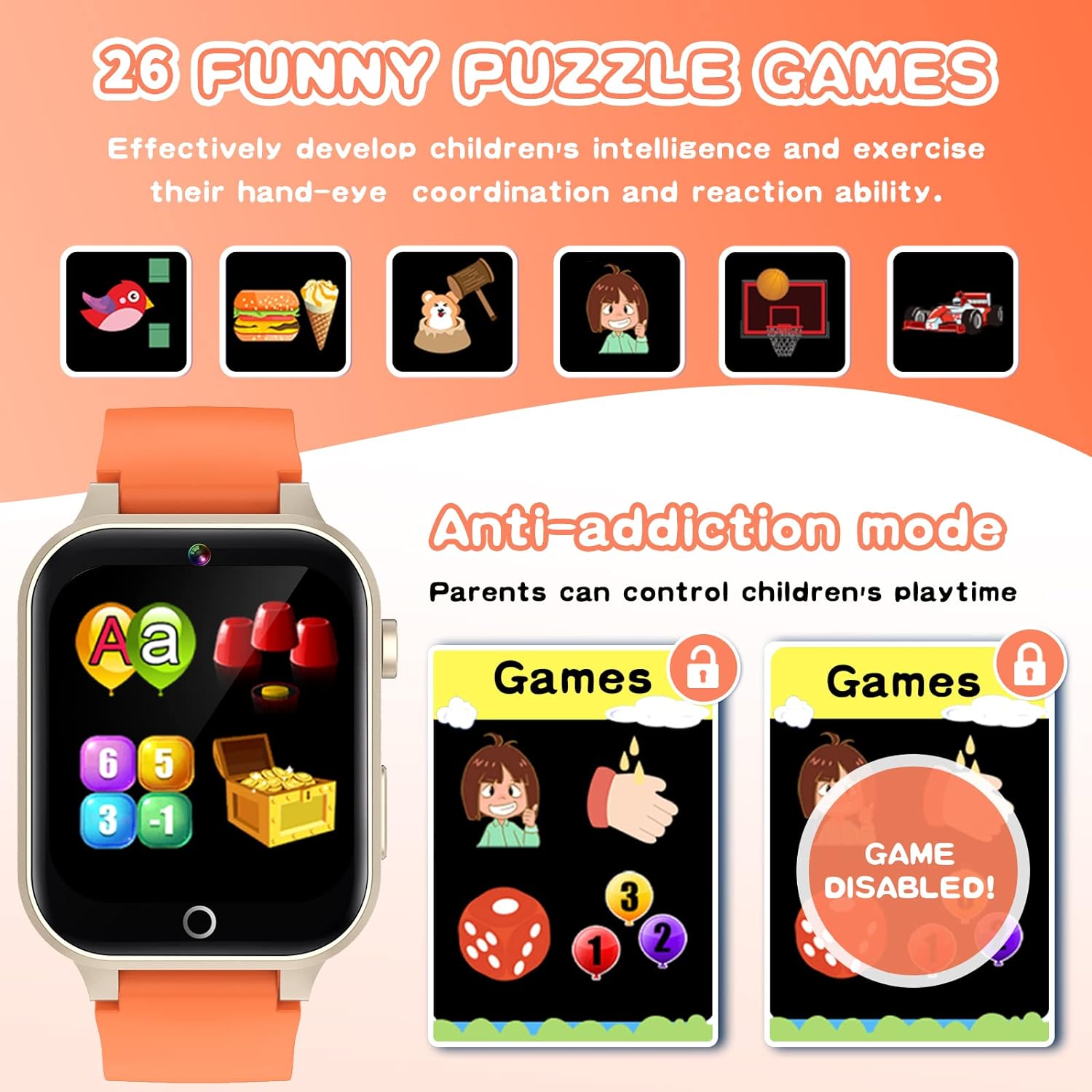 ساعة ذكية لألعاب الأطفال لعمر  - مراجعة Smartwatch Digital Watches For Kids وسعره