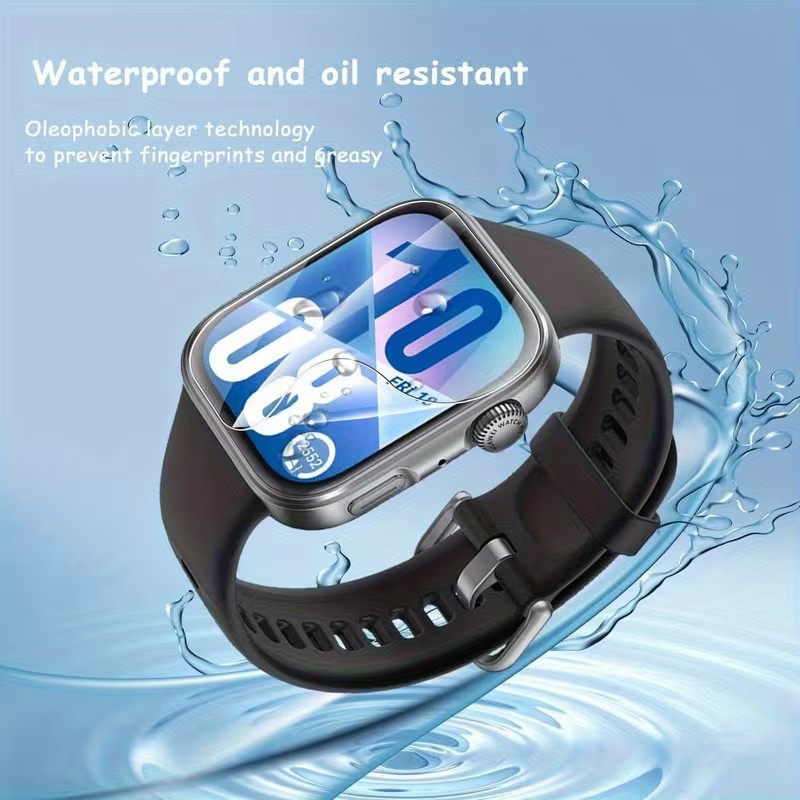 1-4 قطع من واقي الشاشة الهيدرو - مراجعة Smartwatch Watch Huawei وسعره