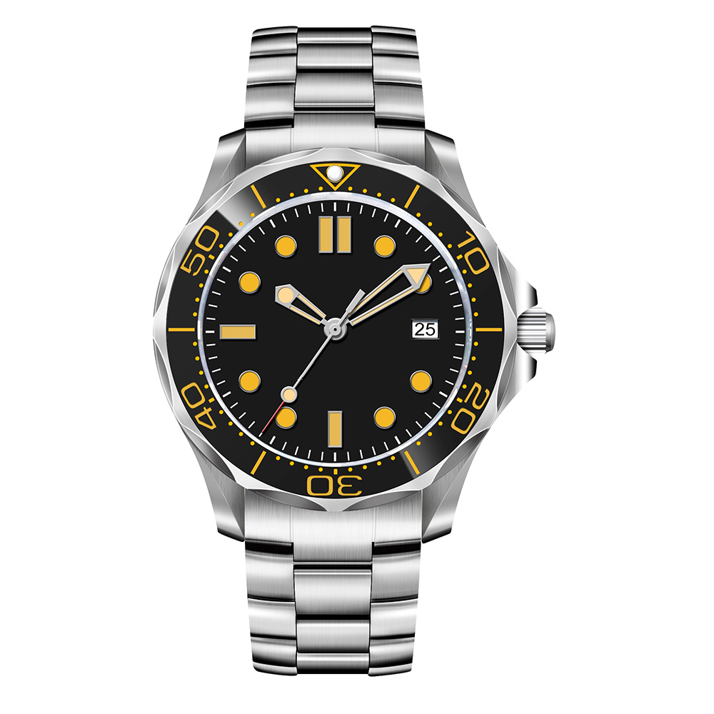 شعار مخصص nh35 ساعة 41 مللي مت - مراجعة Luxury Ceramic Watch وسعره