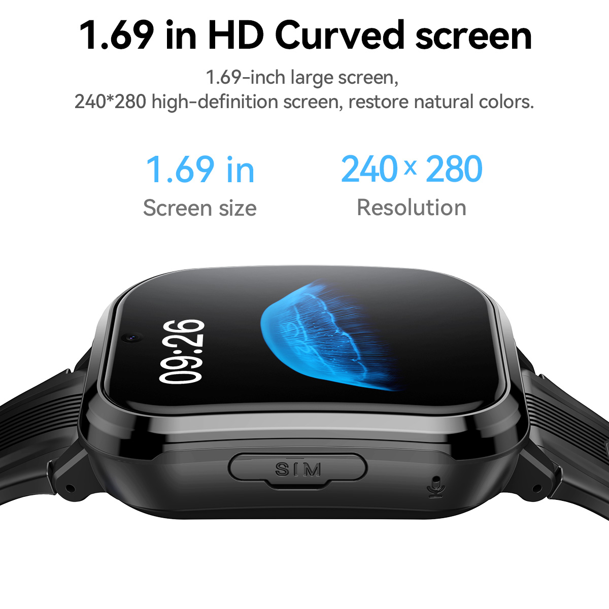 ساعة ذكية للأطفال HOCO Y108 بش - مراجعة Smartwatch Watches For Kid Boy Waterproof وسعره