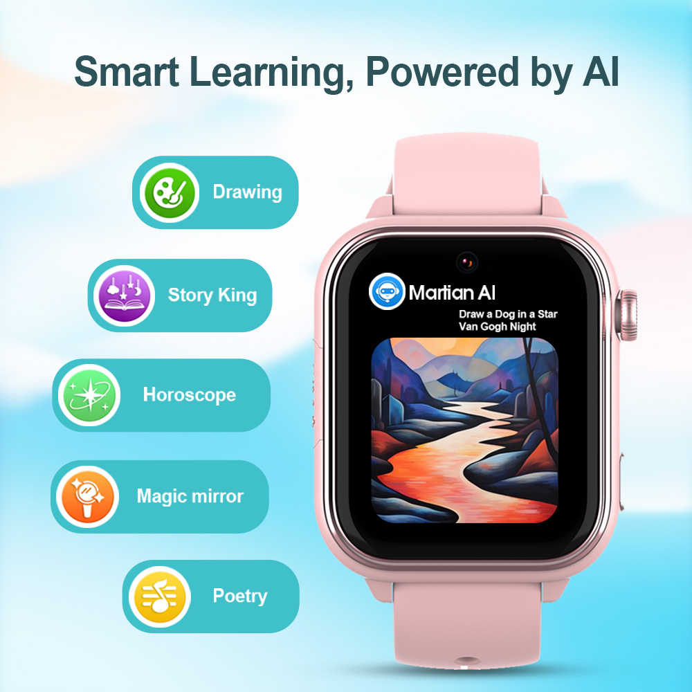 ساعة ذكية Wonlex KT37 GPS للأط - مراجعة Smartwatch Digital Watches For Kids وسعره