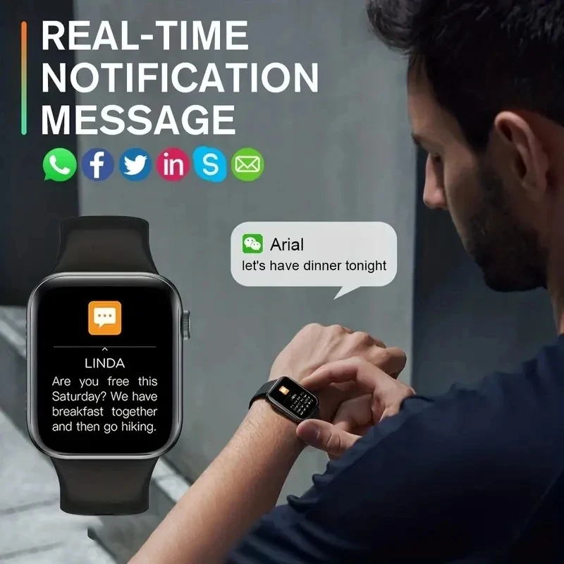 2025 ساعة ذكية جديدة للرجال أن - مراجعة Watch Display Pillow وسعره