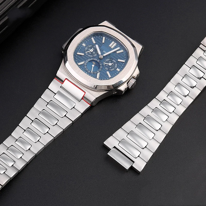 إكسسوارات ساعات لساعة باتيك في - مراجعة Patek Philippe Watch Nautilus وسعره