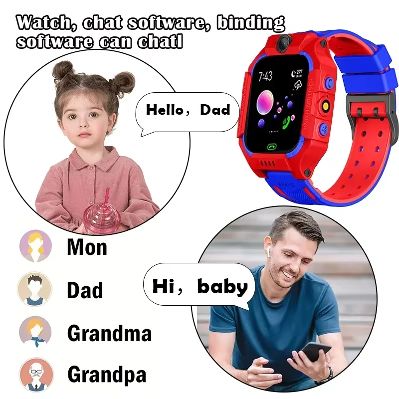 ساعة ذكية للأطفال من لينوفو بت - مراجعة Smartwatch Watches For Kid Boy Waterproof وسعره