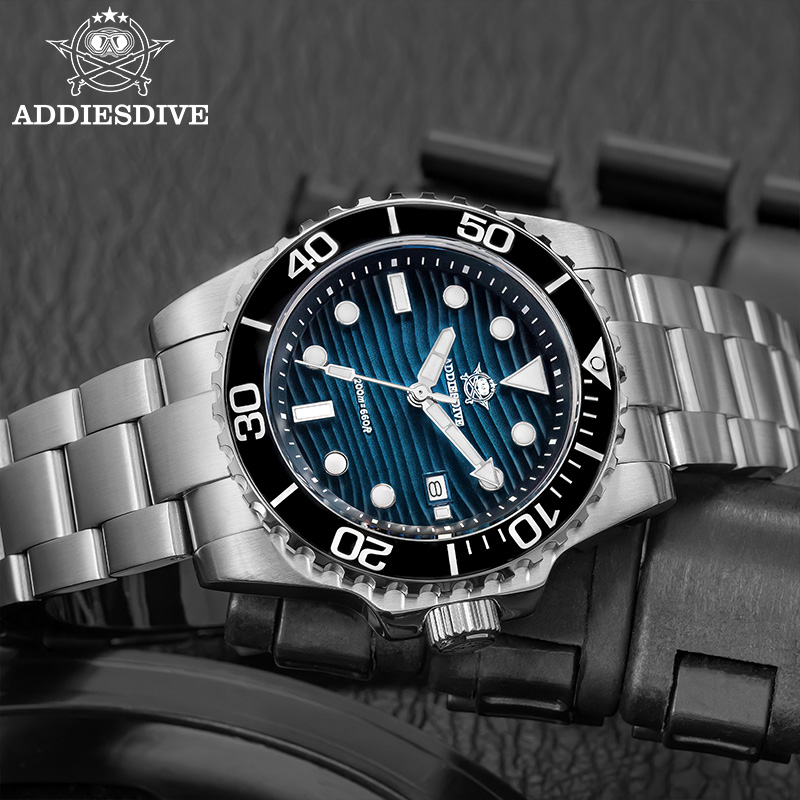 Addiesdive ساعة كوارتز رجالية  - مراجعة Analog Quartz Watch وسعره